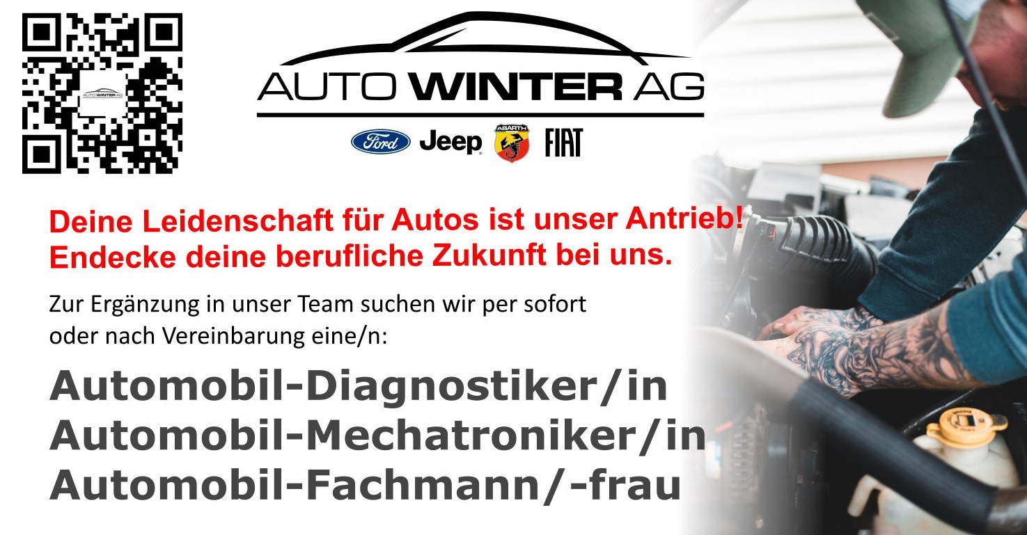Auto Winter - Ihr Jeep, Ford, Fiat und Abarth Partner